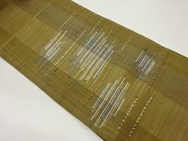JAPANESE NAGOYA OBI / WOVEN STRIPE